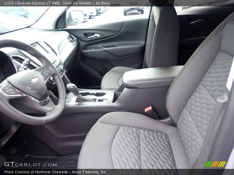 Silver Ice Metallic / Jet Black 2020 Chevrolet Equinox LT AWD