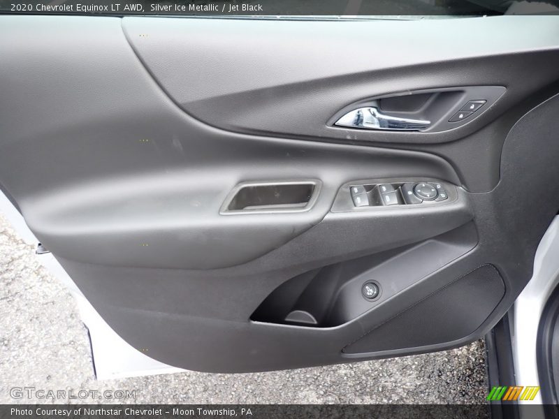 Silver Ice Metallic / Jet Black 2020 Chevrolet Equinox LT AWD