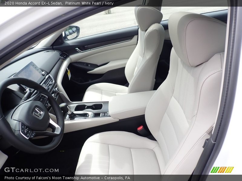  2020 Accord EX-L Sedan Ivory Interior