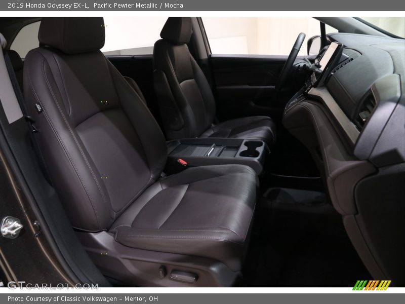 Pacific Pewter Metallic / Mocha 2019 Honda Odyssey EX-L