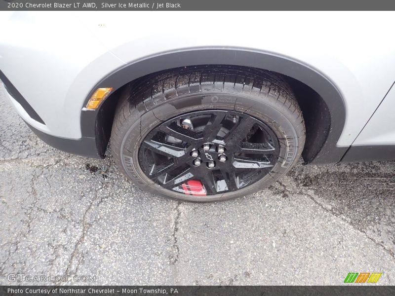 Silver Ice Metallic / Jet Black 2020 Chevrolet Blazer LT AWD