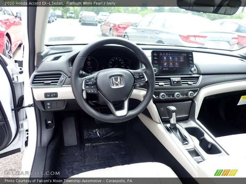 Dashboard of 2020 Accord EX-L Sedan