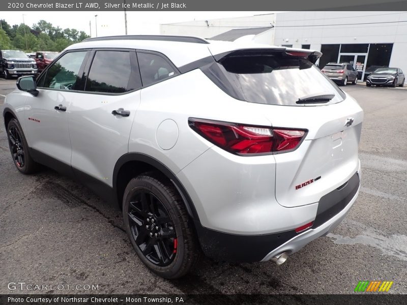 Silver Ice Metallic / Jet Black 2020 Chevrolet Blazer LT AWD