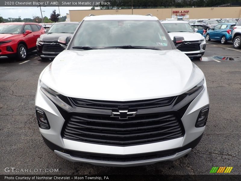 Silver Ice Metallic / Jet Black 2020 Chevrolet Blazer LT AWD