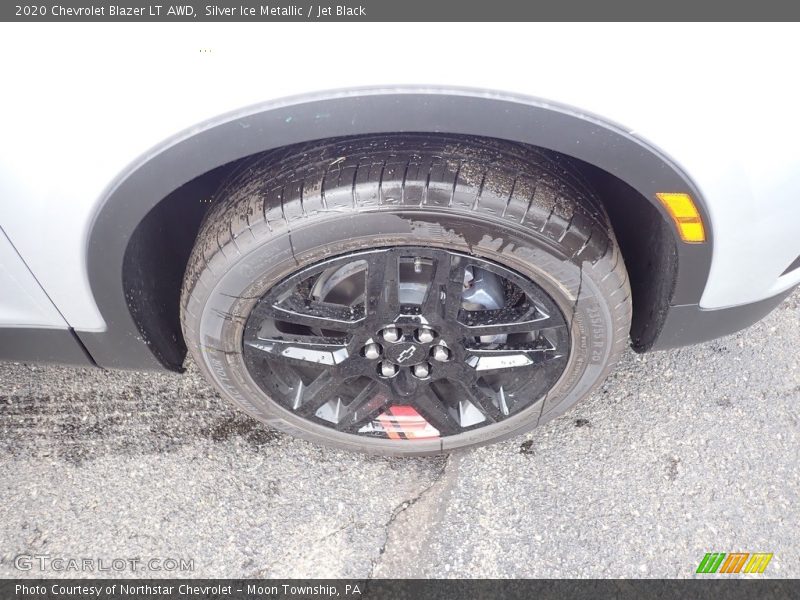 Silver Ice Metallic / Jet Black 2020 Chevrolet Blazer LT AWD