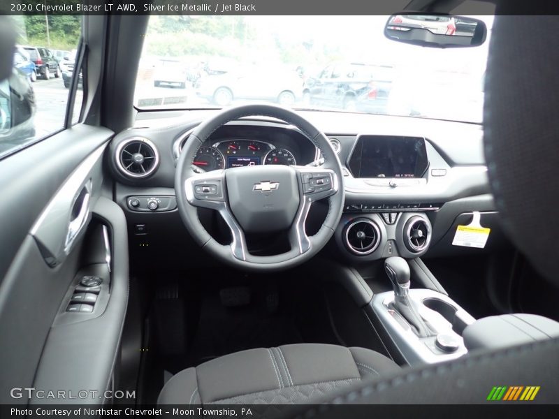 Silver Ice Metallic / Jet Black 2020 Chevrolet Blazer LT AWD