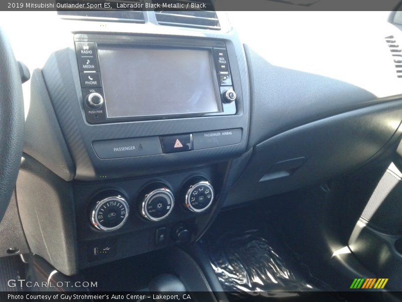 Controls of 2019 Outlander Sport ES