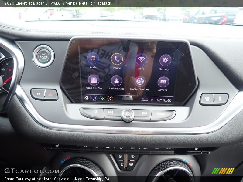 Silver Ice Metallic / Jet Black 2020 Chevrolet Blazer LT AWD