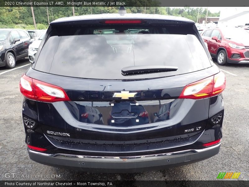 Midnight Blue Metallic / Jet Black 2020 Chevrolet Equinox LT AWD