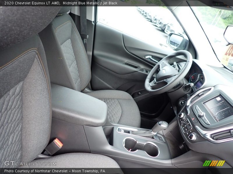 Midnight Blue Metallic / Jet Black 2020 Chevrolet Equinox LT AWD
