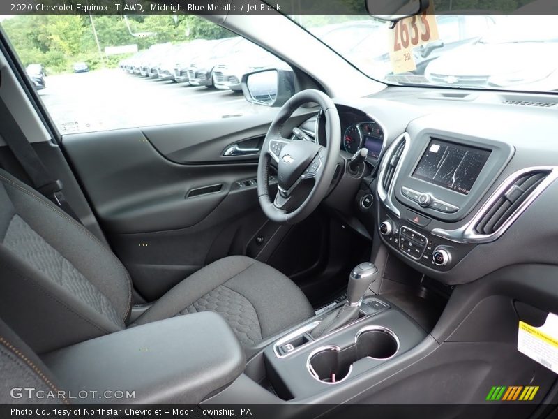 Midnight Blue Metallic / Jet Black 2020 Chevrolet Equinox LT AWD