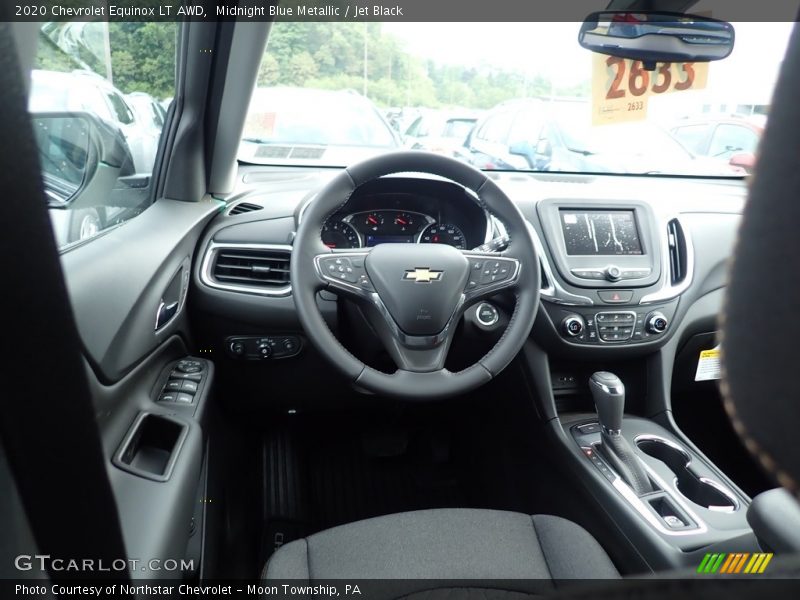 Midnight Blue Metallic / Jet Black 2020 Chevrolet Equinox LT AWD