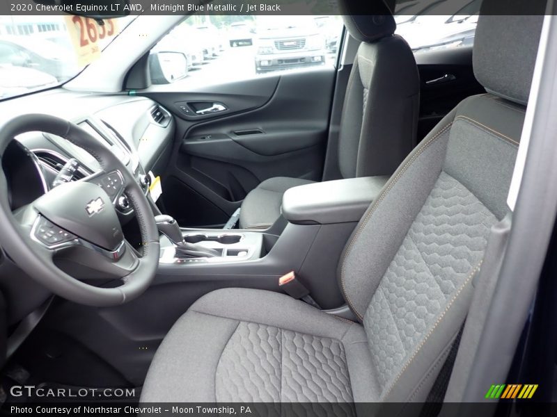 Midnight Blue Metallic / Jet Black 2020 Chevrolet Equinox LT AWD