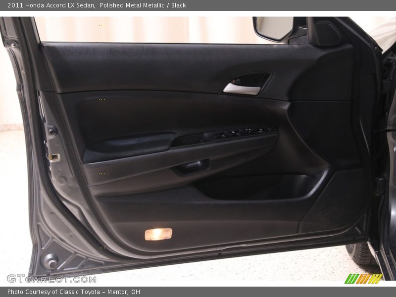 Polished Metal Metallic / Black 2011 Honda Accord LX Sedan