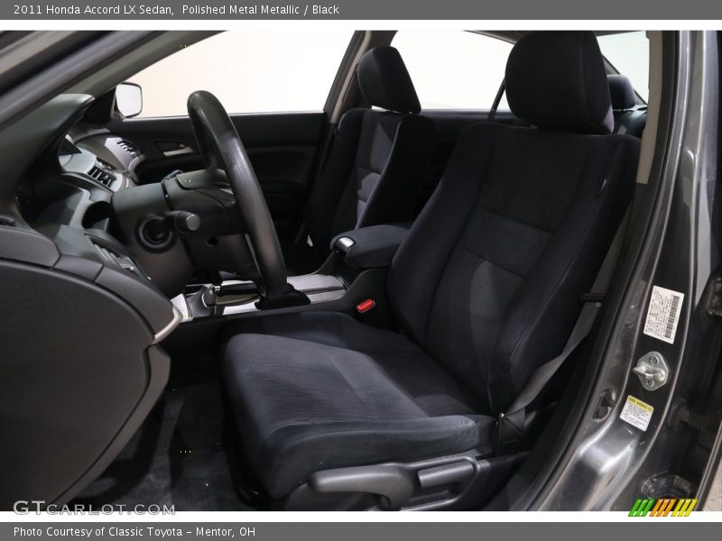 Polished Metal Metallic / Black 2011 Honda Accord LX Sedan