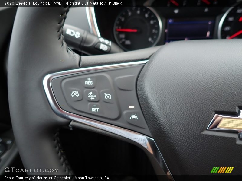 Midnight Blue Metallic / Jet Black 2020 Chevrolet Equinox LT AWD