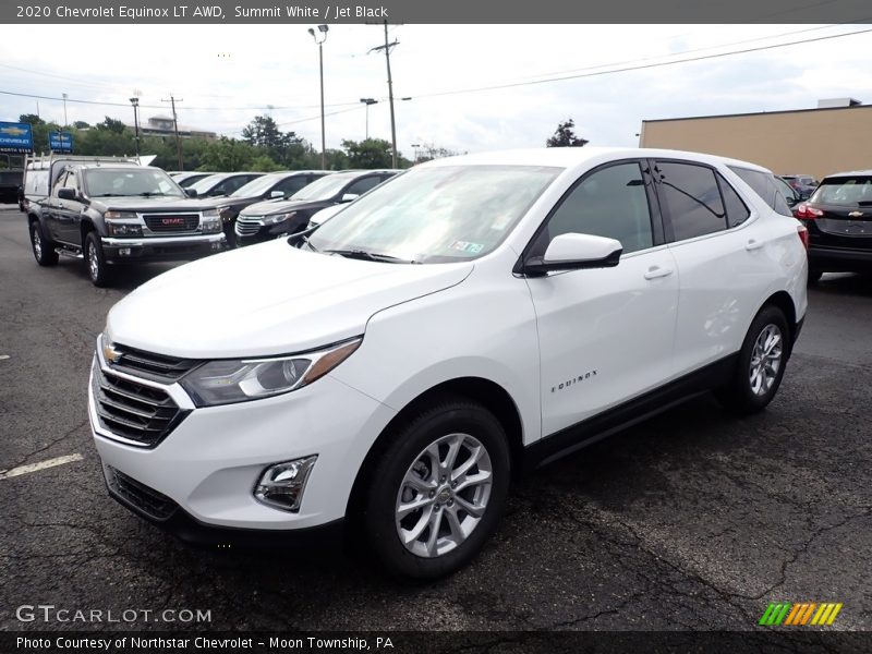 Summit White / Jet Black 2020 Chevrolet Equinox LT AWD