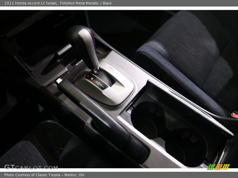 Polished Metal Metallic / Black 2011 Honda Accord LX Sedan