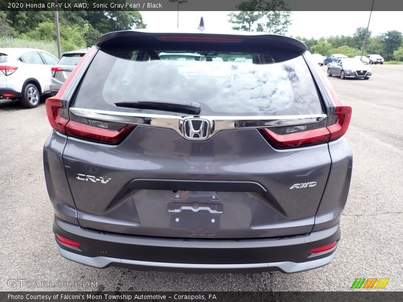 Sonic Gray Pearl / Black 2020 Honda CR-V LX AWD