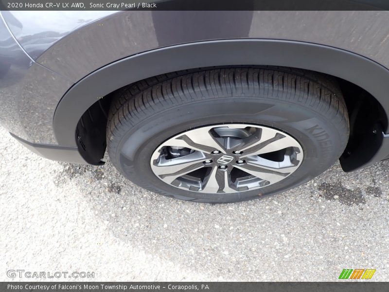 Sonic Gray Pearl / Black 2020 Honda CR-V LX AWD