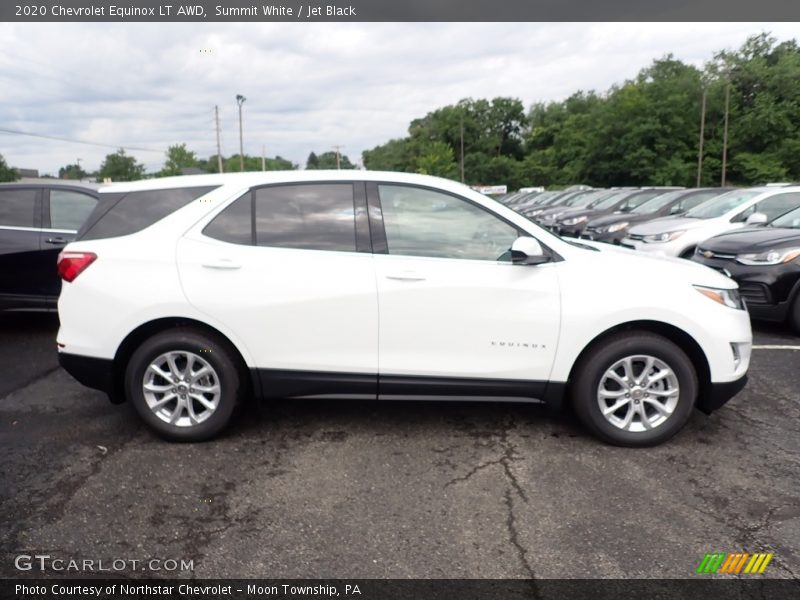 Summit White / Jet Black 2020 Chevrolet Equinox LT AWD