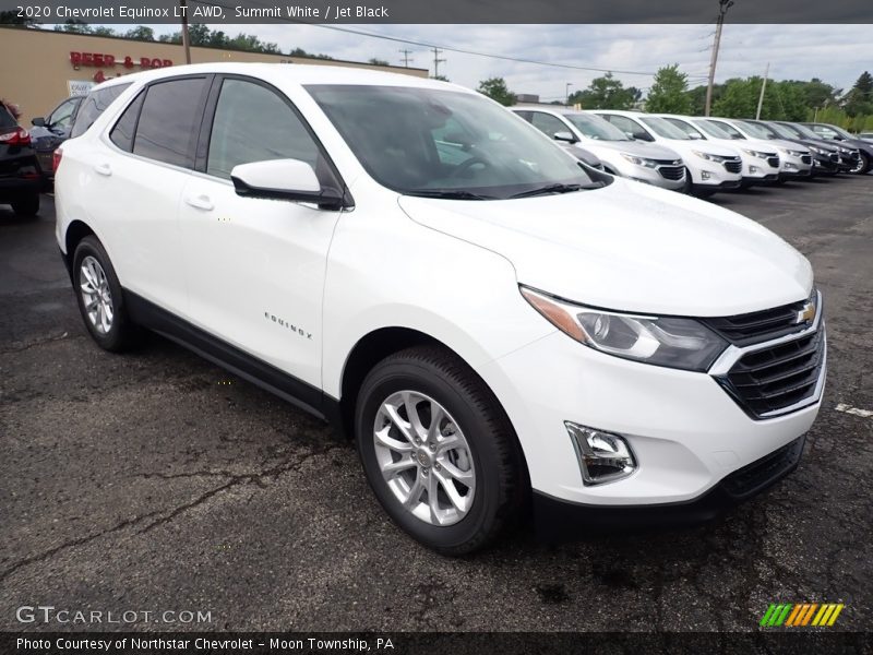 Summit White / Jet Black 2020 Chevrolet Equinox LT AWD