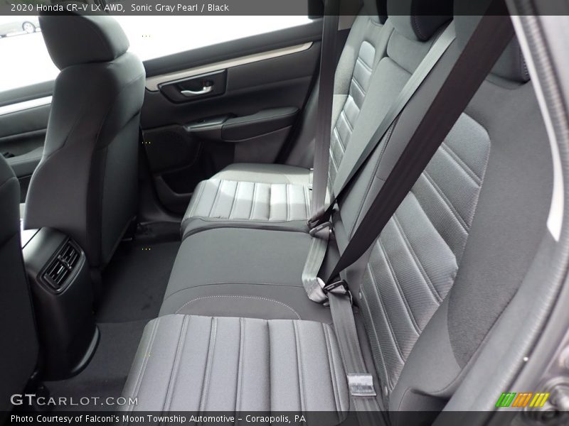 Sonic Gray Pearl / Black 2020 Honda CR-V LX AWD