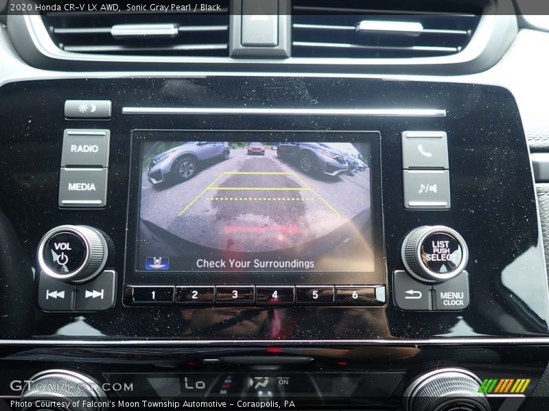 Sonic Gray Pearl / Black 2020 Honda CR-V LX AWD
