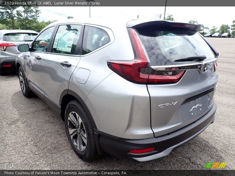 Lunar Silver Metallic / Gray 2020 Honda CR-V LX AWD