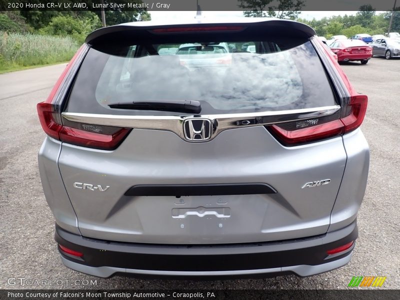 Lunar Silver Metallic / Gray 2020 Honda CR-V LX AWD