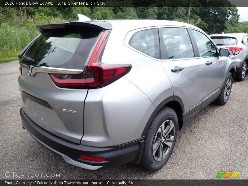 Lunar Silver Metallic / Gray 2020 Honda CR-V LX AWD