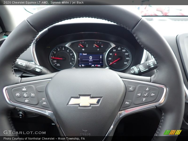 Summit White / Jet Black 2020 Chevrolet Equinox LT AWD