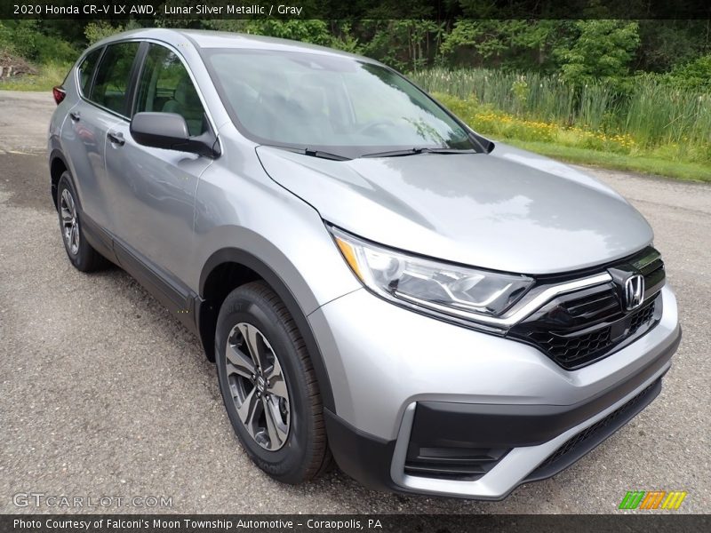 Lunar Silver Metallic / Gray 2020 Honda CR-V LX AWD