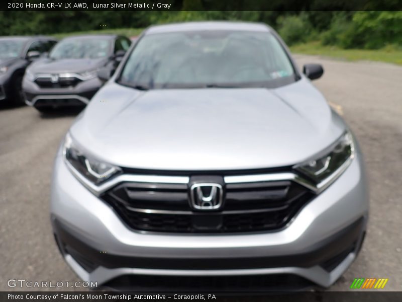 Lunar Silver Metallic / Gray 2020 Honda CR-V LX AWD