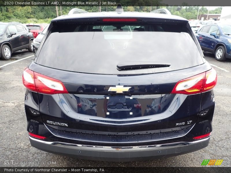 Midnight Blue Metallic / Jet Black 2020 Chevrolet Equinox LT AWD