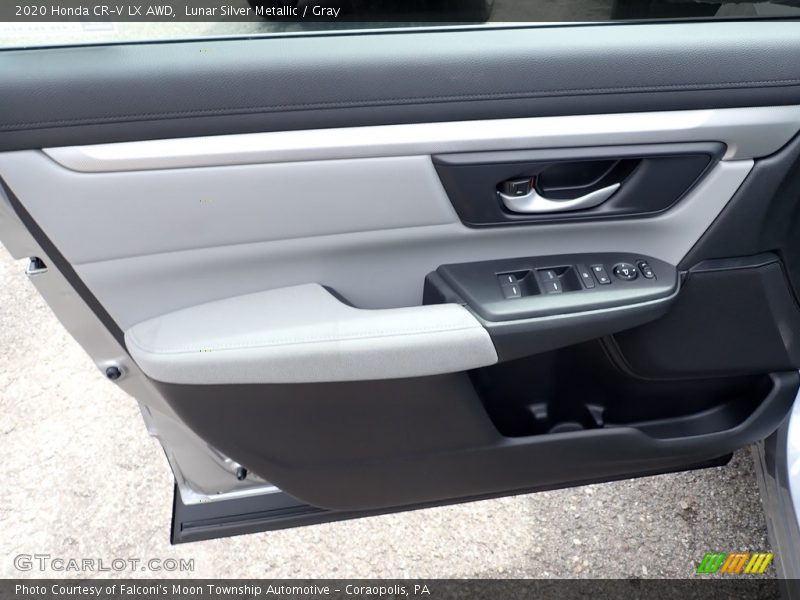 Lunar Silver Metallic / Gray 2020 Honda CR-V LX AWD