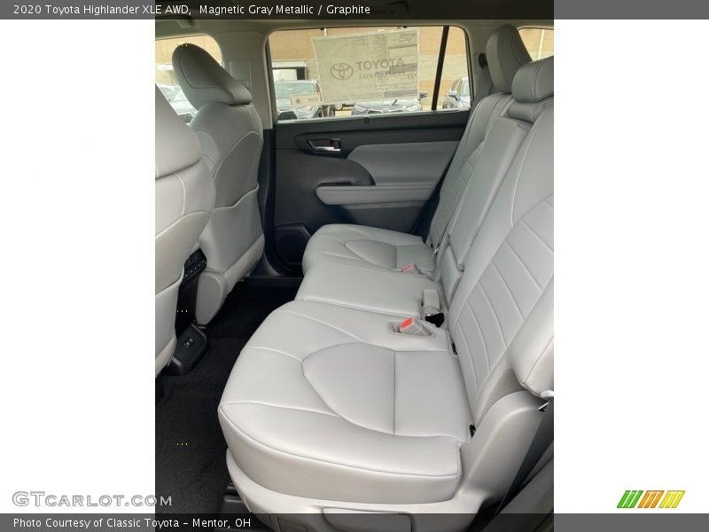 Magnetic Gray Metallic / Graphite 2020 Toyota Highlander XLE AWD