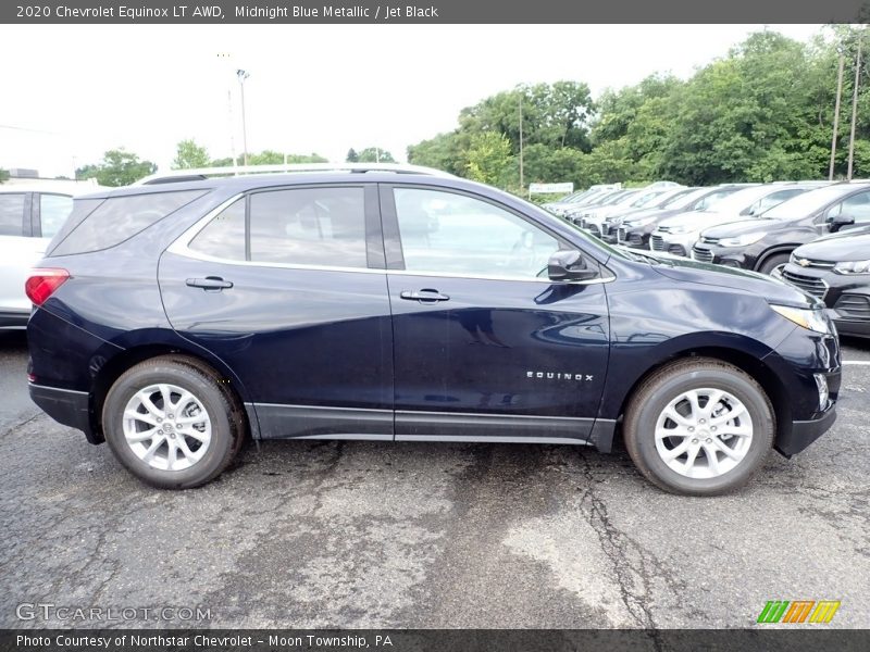 Midnight Blue Metallic / Jet Black 2020 Chevrolet Equinox LT AWD