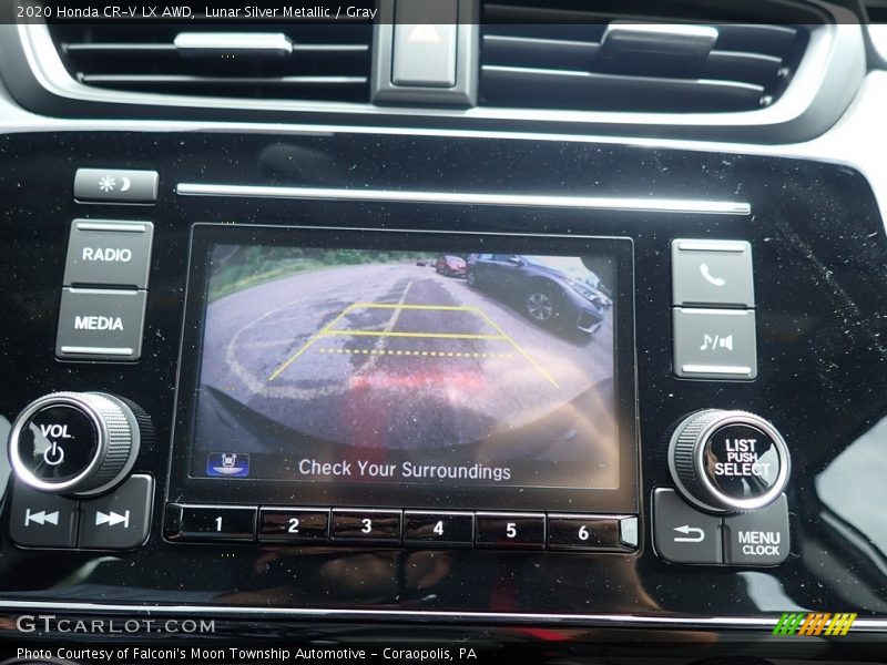 Lunar Silver Metallic / Gray 2020 Honda CR-V LX AWD