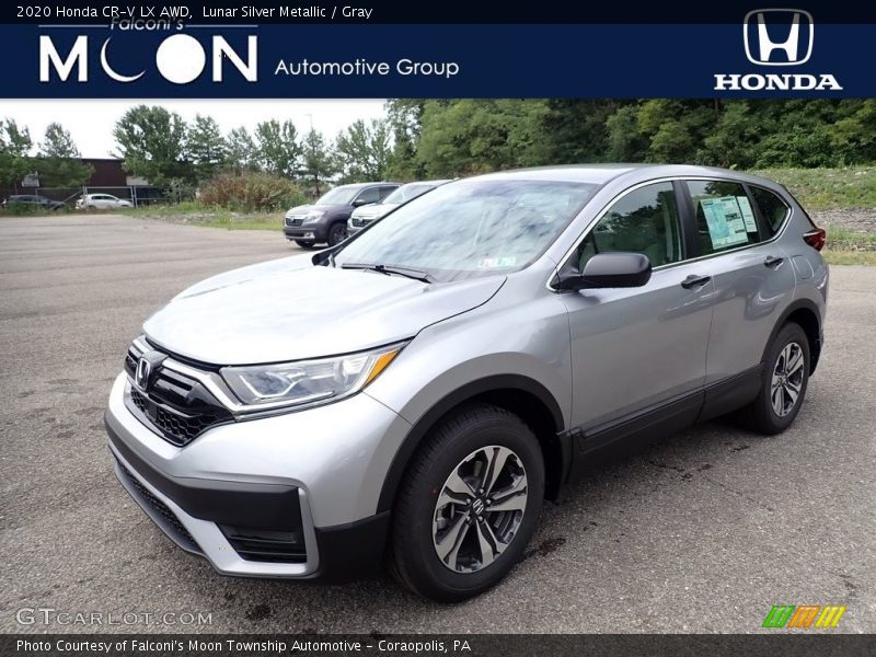 Lunar Silver Metallic / Gray 2020 Honda CR-V LX AWD