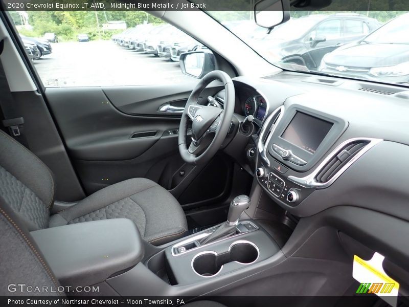 Midnight Blue Metallic / Jet Black 2020 Chevrolet Equinox LT AWD