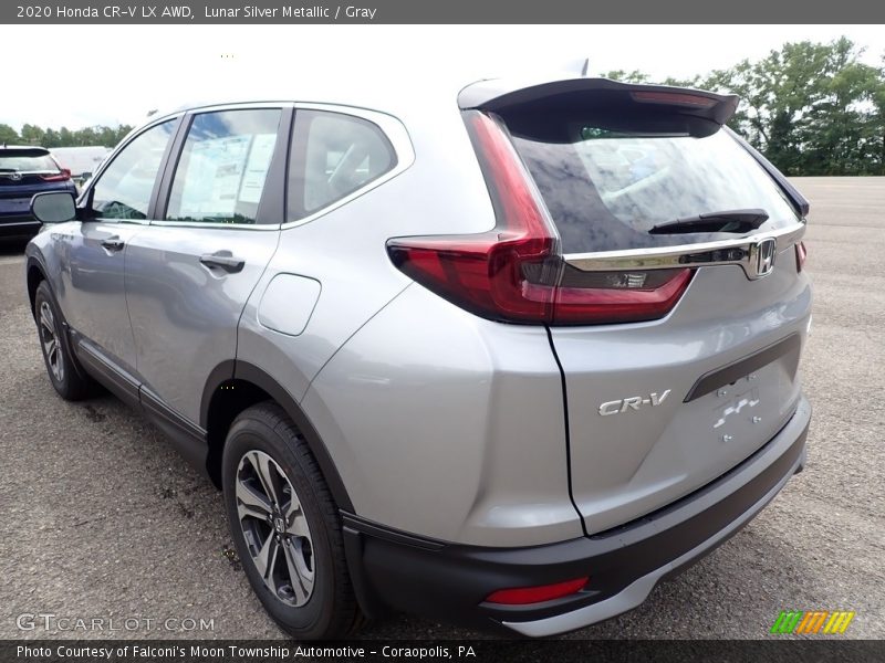 Lunar Silver Metallic / Gray 2020 Honda CR-V LX AWD