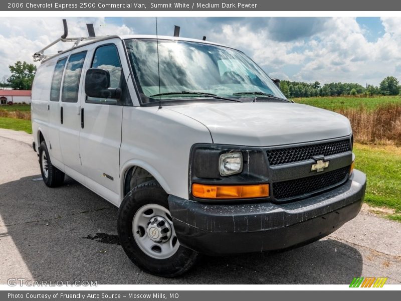 Summit White / Medium Dark Pewter 2006 Chevrolet Express 2500 Commercial Van