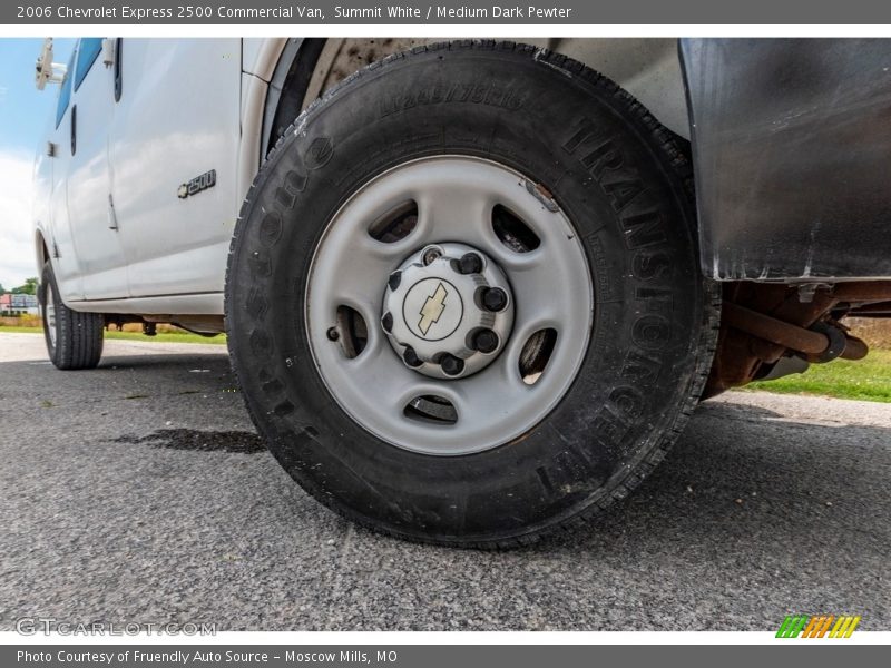 Summit White / Medium Dark Pewter 2006 Chevrolet Express 2500 Commercial Van