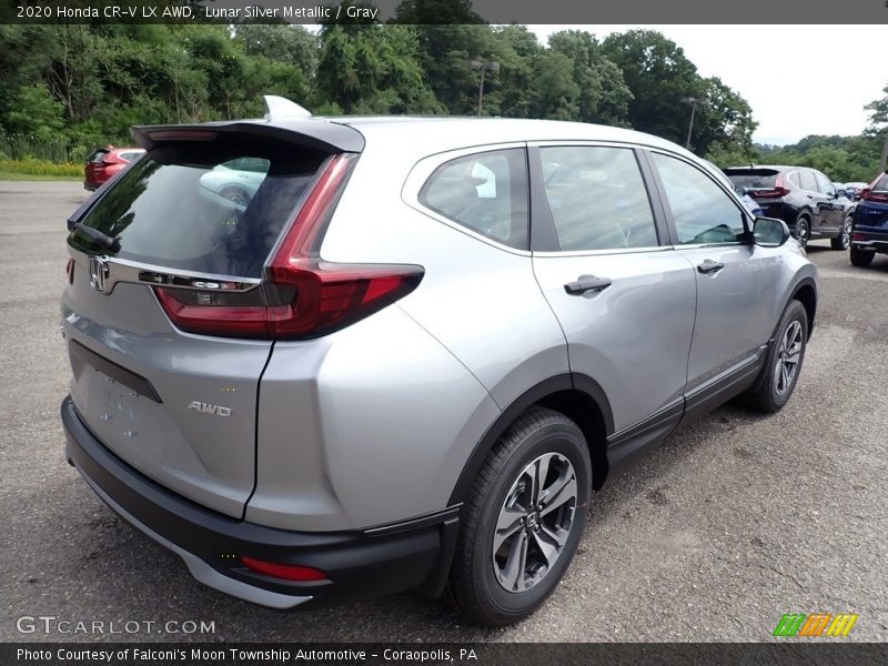 Lunar Silver Metallic / Gray 2020 Honda CR-V LX AWD