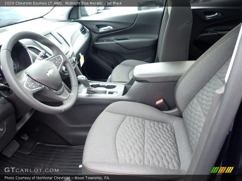 Midnight Blue Metallic / Jet Black 2020 Chevrolet Equinox LT AWD