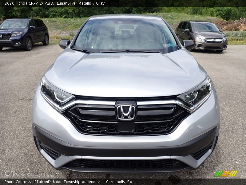 Lunar Silver Metallic / Gray 2020 Honda CR-V LX AWD