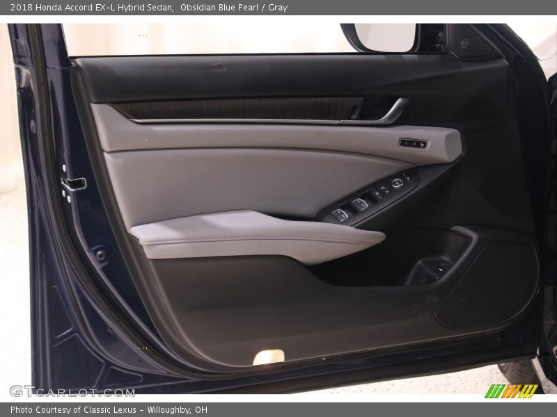 Door Panel of 2018 Accord EX-L Hybrid Sedan