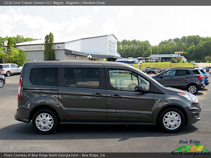 Magnetic / Medium Stone 2016 Ford Transit Connect XLT Wagon