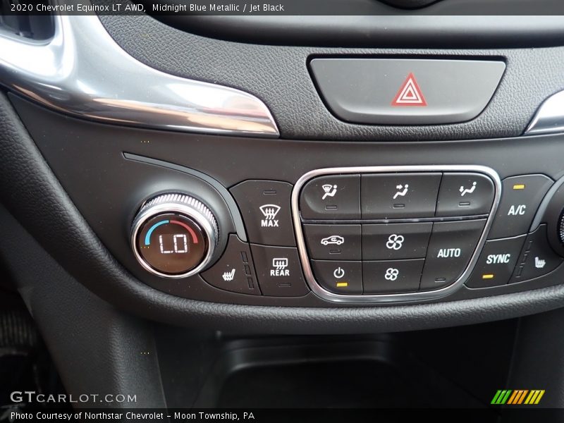 Midnight Blue Metallic / Jet Black 2020 Chevrolet Equinox LT AWD